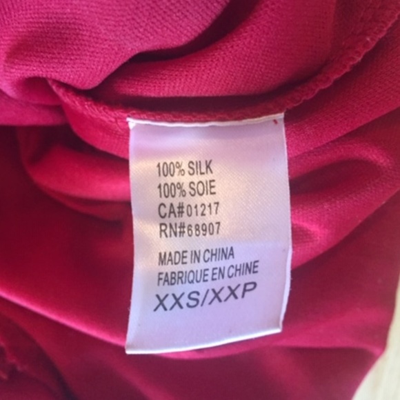 Vintage Unique 100% Silk Embellished Halter Dress - Picture 6 of 8